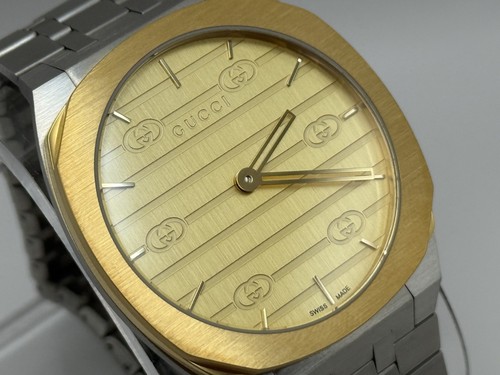 Gucci 25h golden brass - gucci,