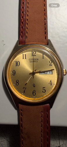 Citizen men gold tone - men’s, day