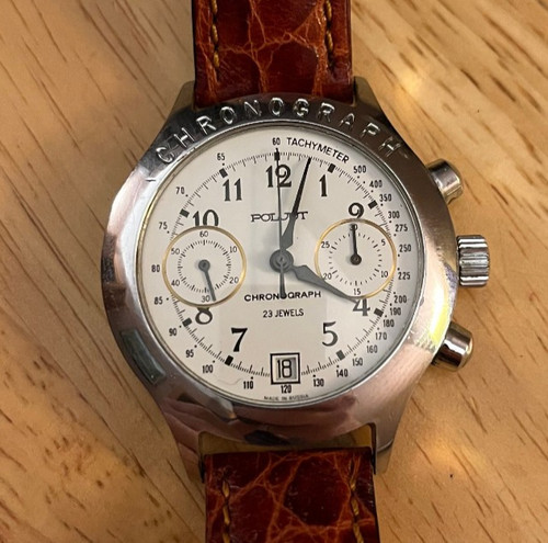 Poljot 3133 chronograph watch - poljot,