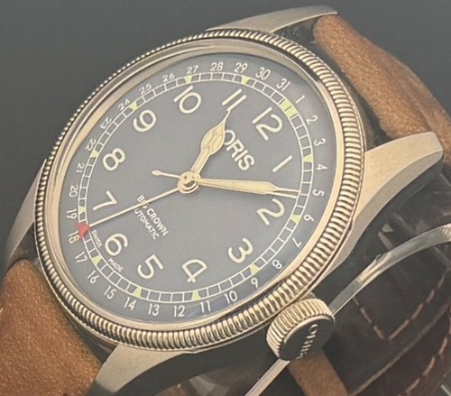 Oris big crown blue - oris,