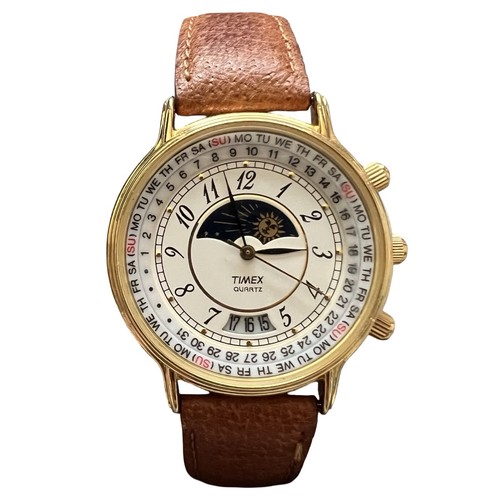 Vintage timex quartz mens - quartz, 36mm